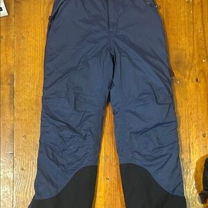 Youth  Navy and Black Snow Pants!